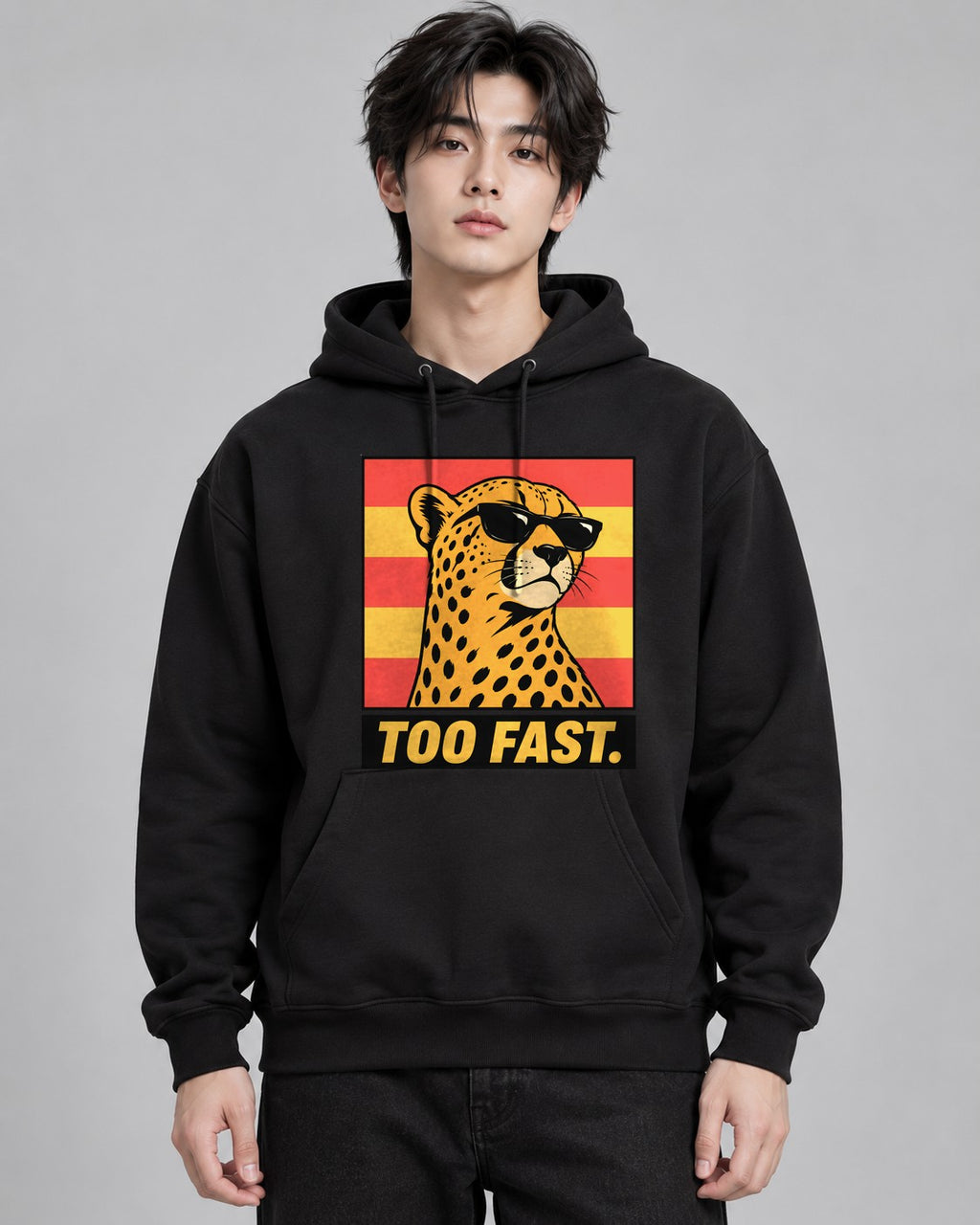 Cool Cheetah Retro - Black