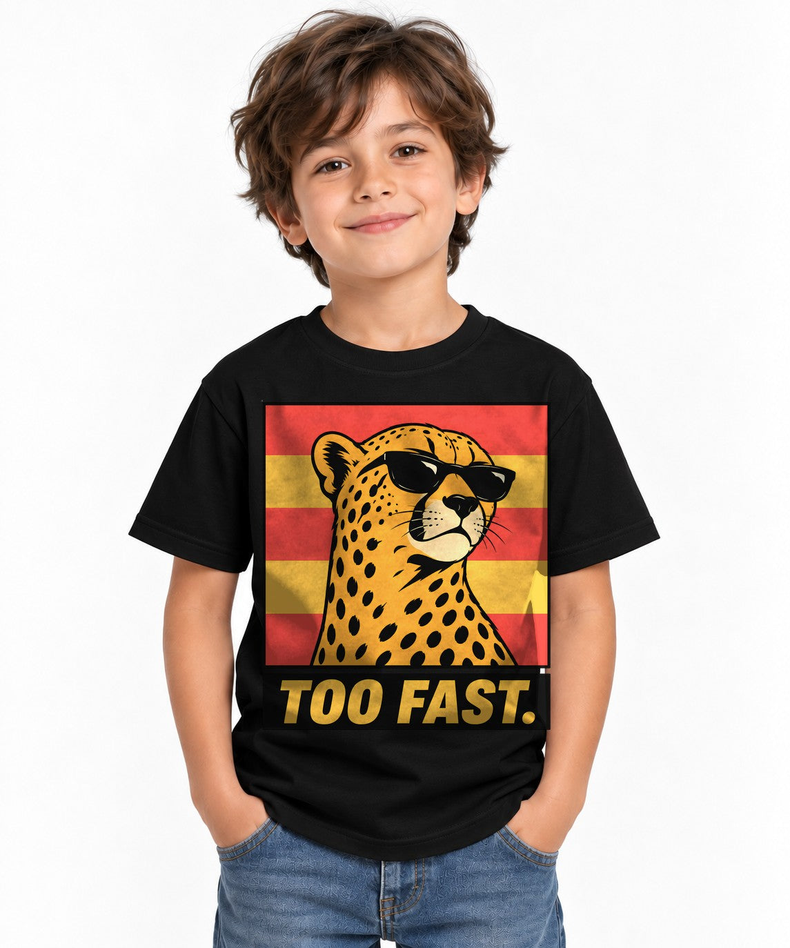 Cool Cheetah Retro - Black