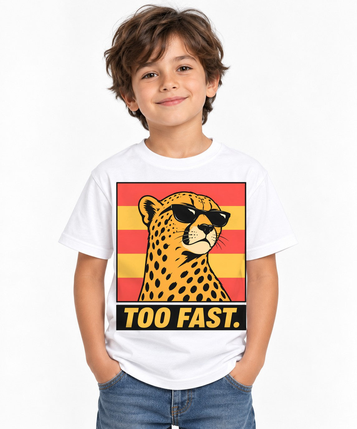 Cool Cheetah Retro - White