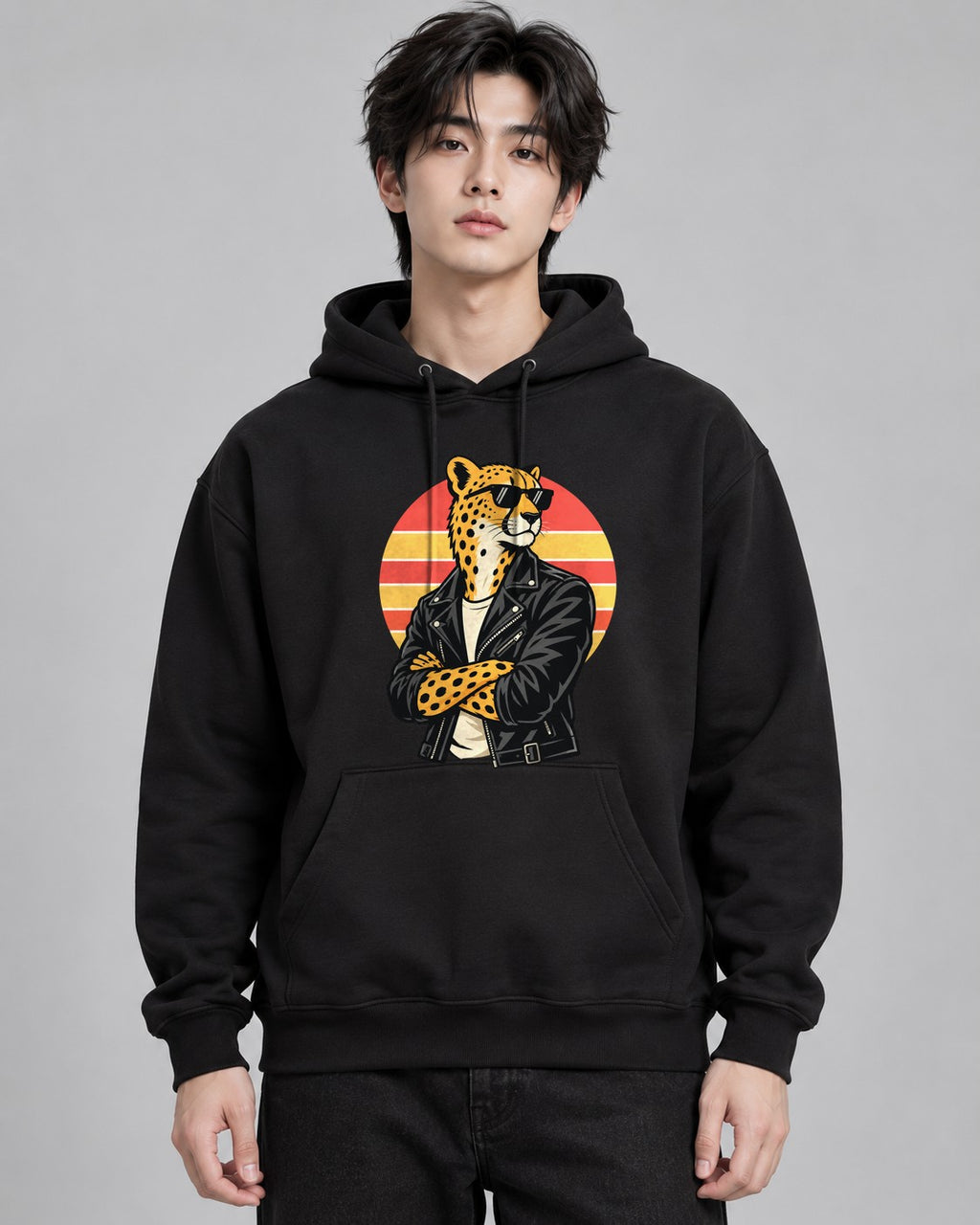 Cool Cheetah Rider - Black