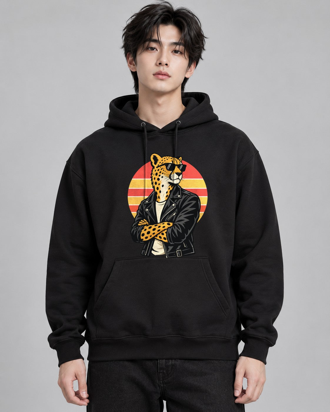 Cool Cheetah Rider - Black