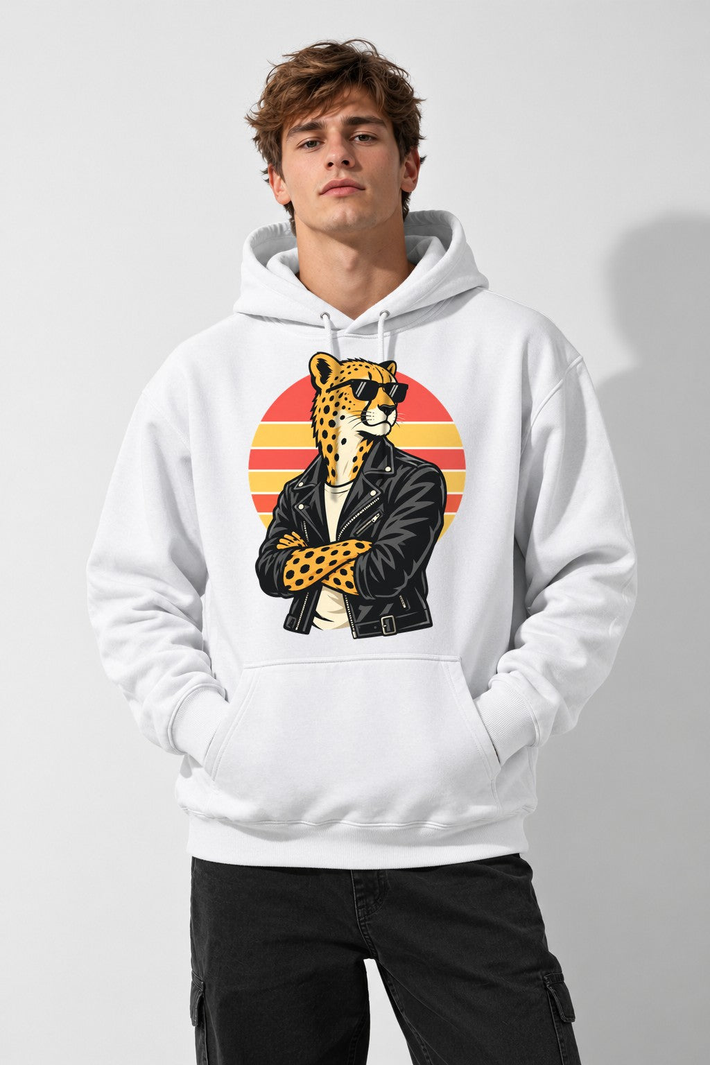 Cool Cheetah Rider - White