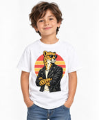 Cool Cheetah Rider - White