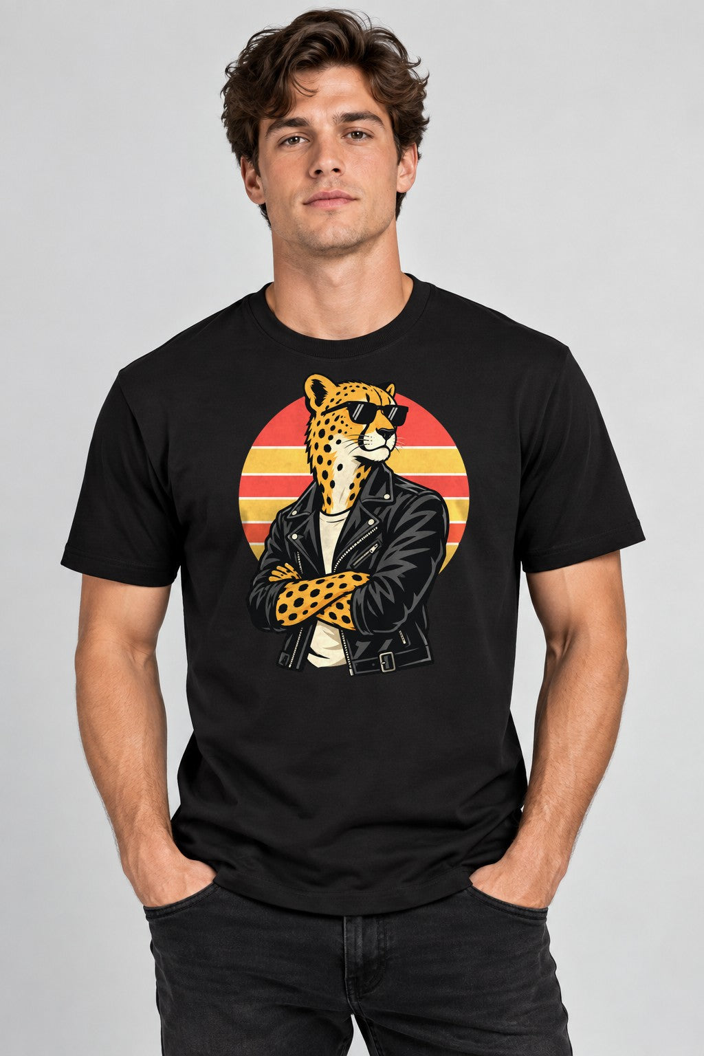 Cool Cheetah Rider - Black