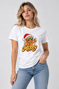 Cool Gingerbread Merry - White