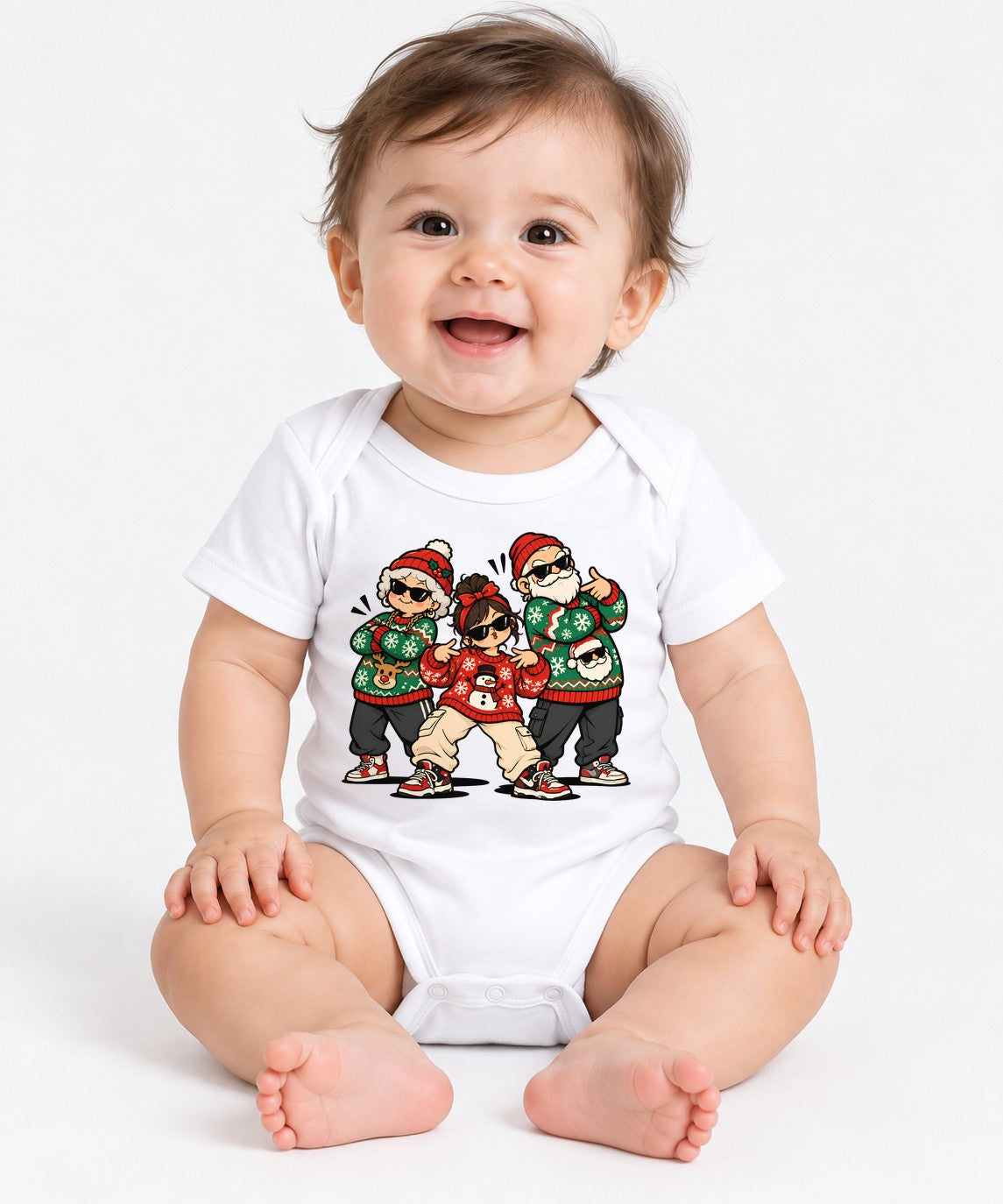 Cool Holiday Squad - White