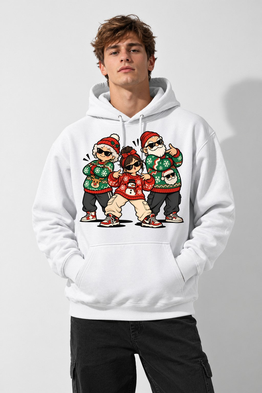 Cool Holiday Squad - White