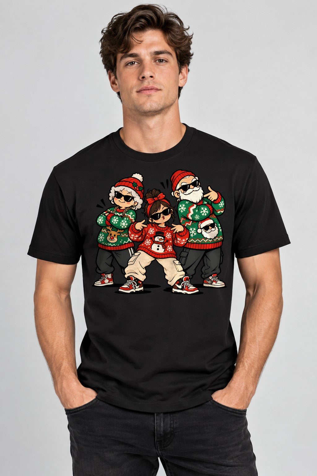Cool Holiday Squad - Black
