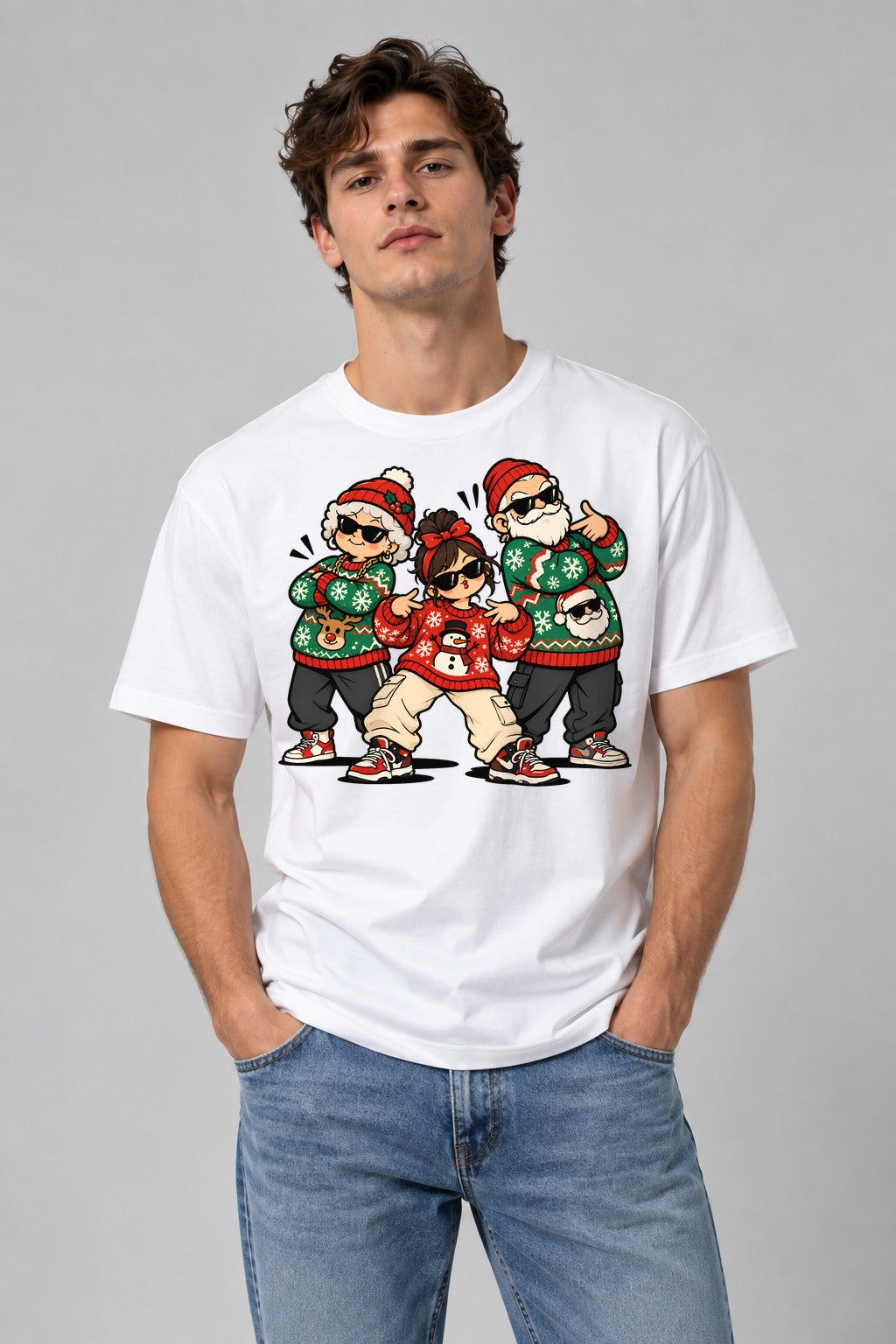 Cool Holiday Squad - White