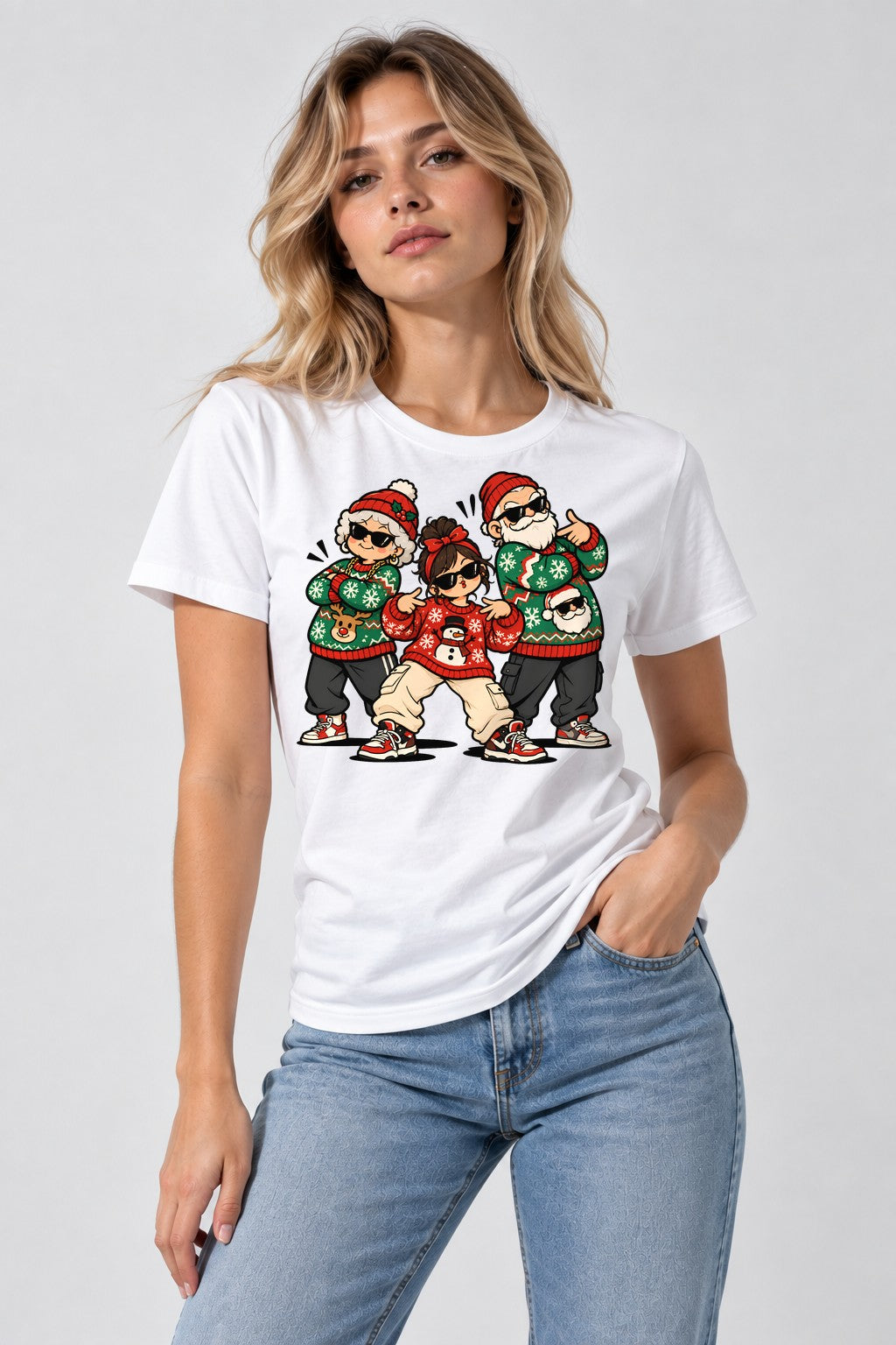 Cool Holiday Squad - White