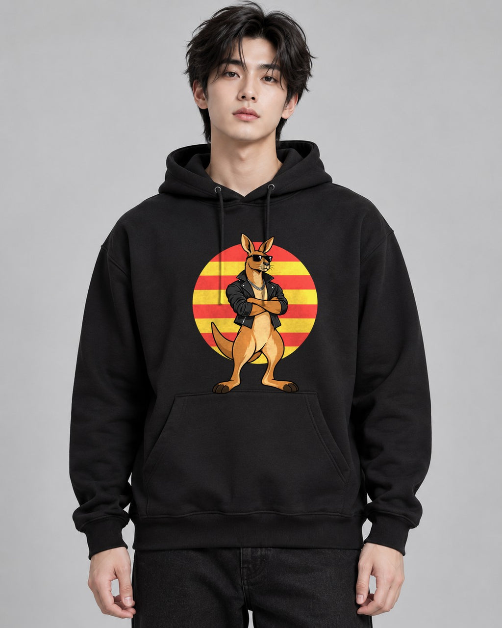 Cool Kangaroo - Black