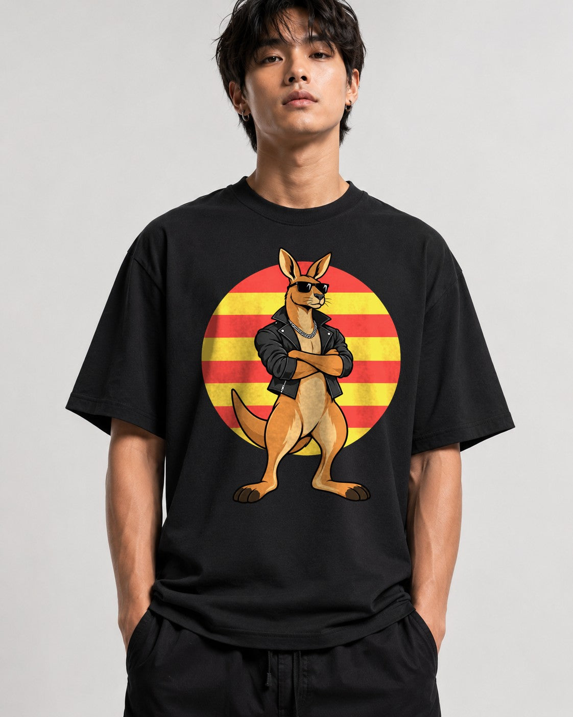 Cool Kangaroo - Black