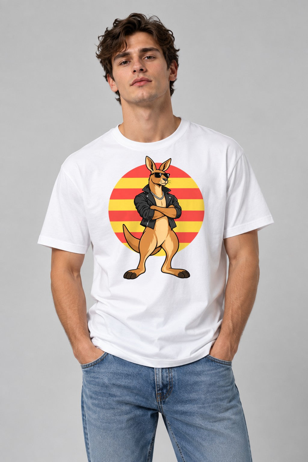 Cool Kangaroo - White