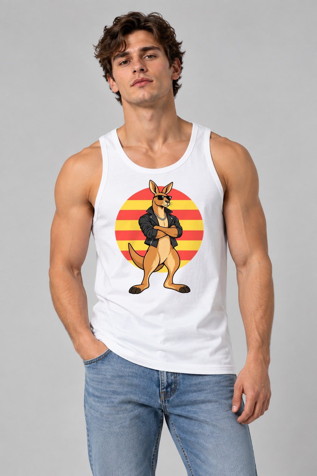 Cool Kangaroo - White