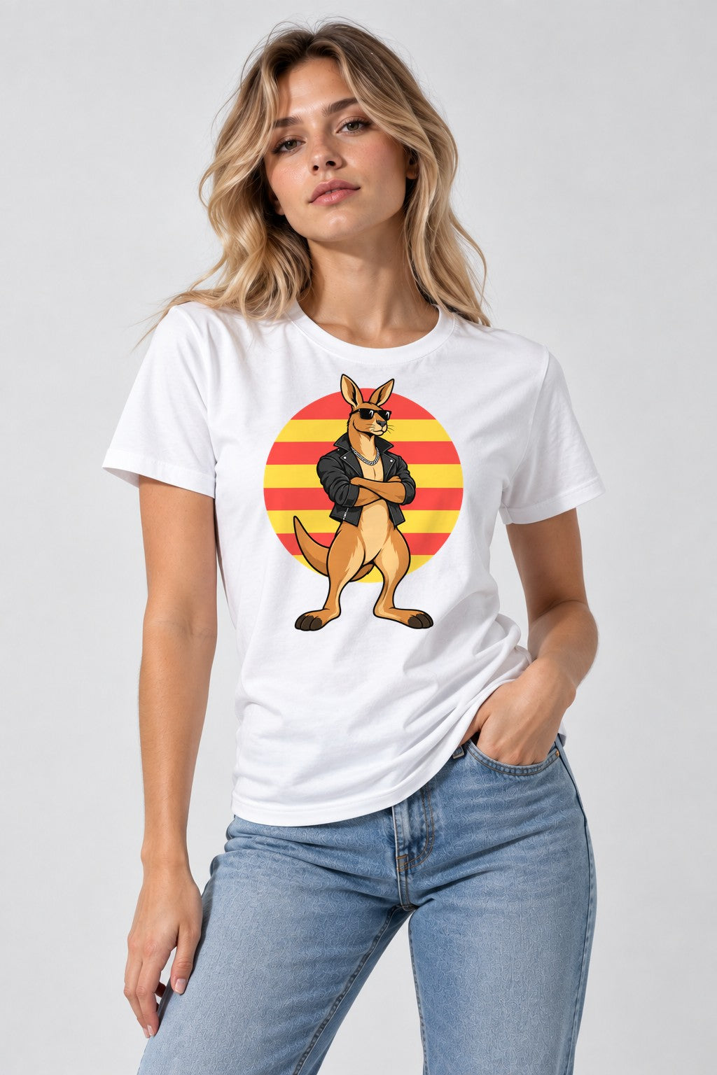 Cool Kangaroo - White