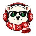 Cool Polar Bear Christmas