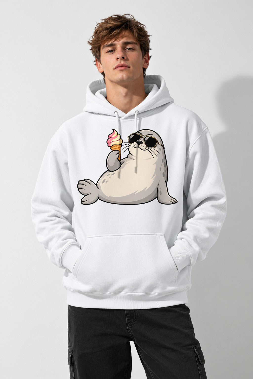 Cool Seal Ice Cream - White
