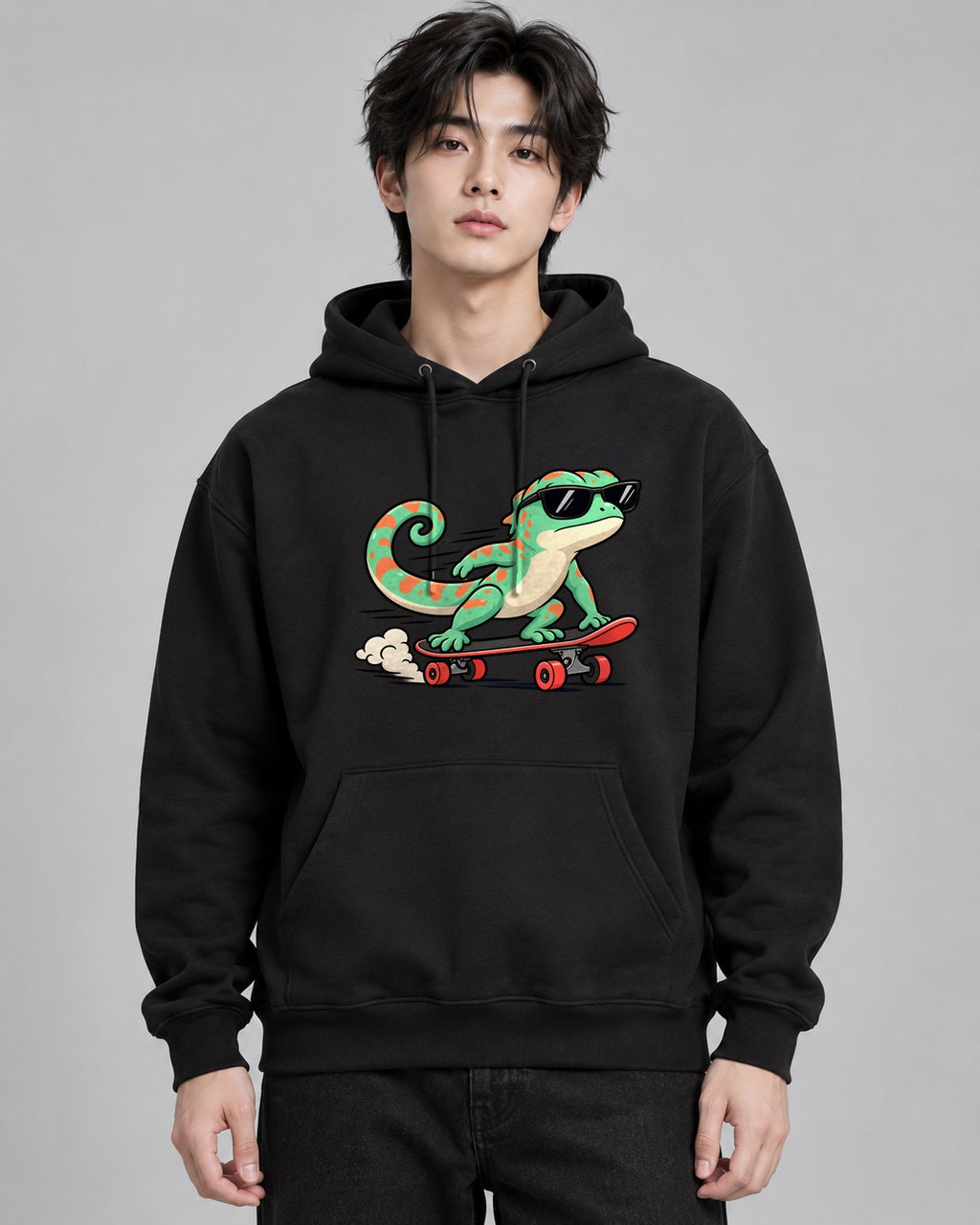Cool Skate Lizard - Black