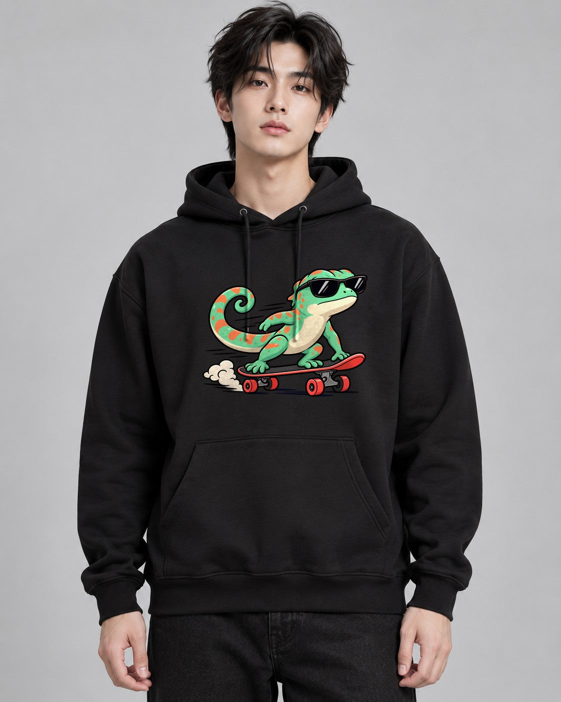 Cool Skate Lizard - Black