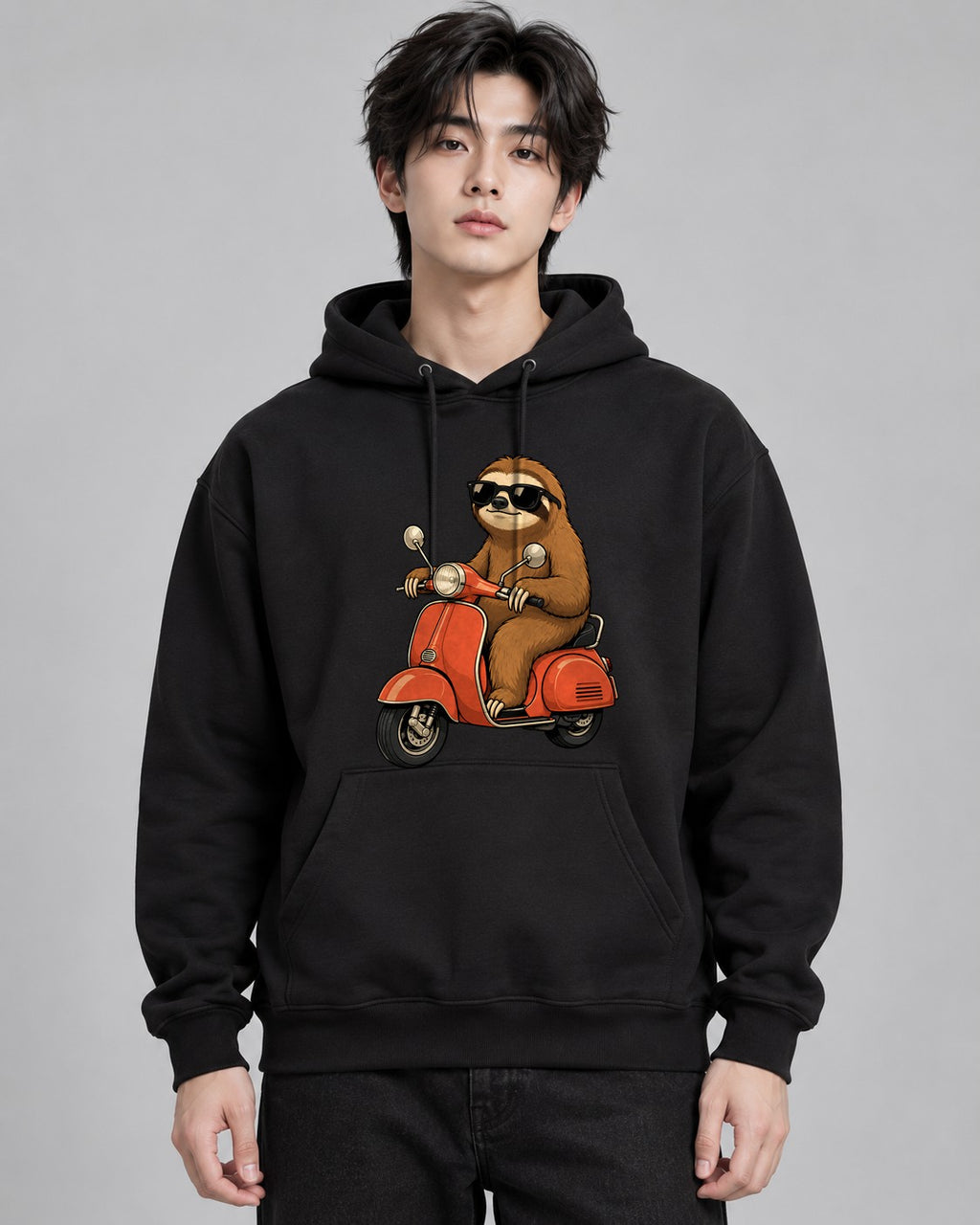 Cool Sloth Scooter - Black