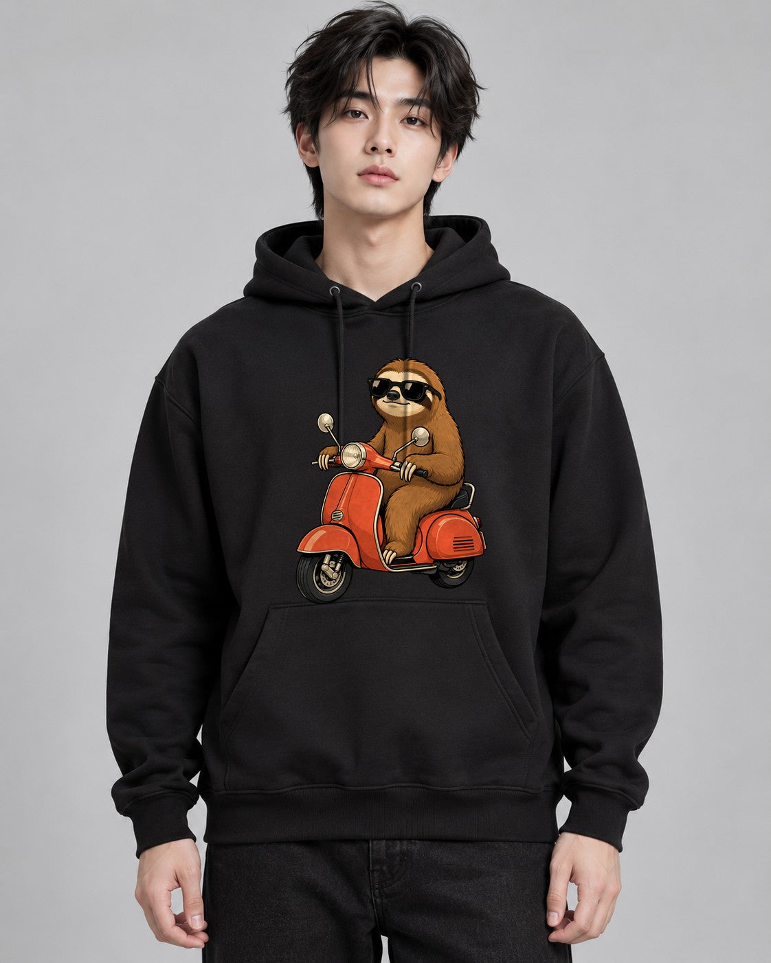 Cool Sloth Scooter - Black