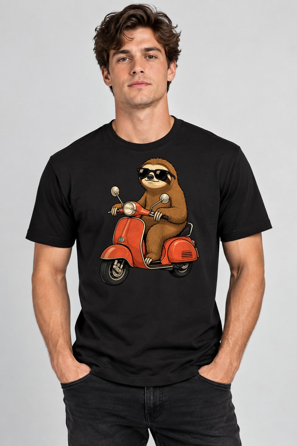 Cool Sloth Scooter - Black