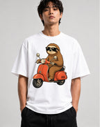Cool Sloth Scooter - White