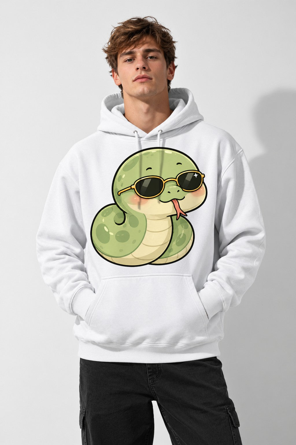 Cool Snake - White