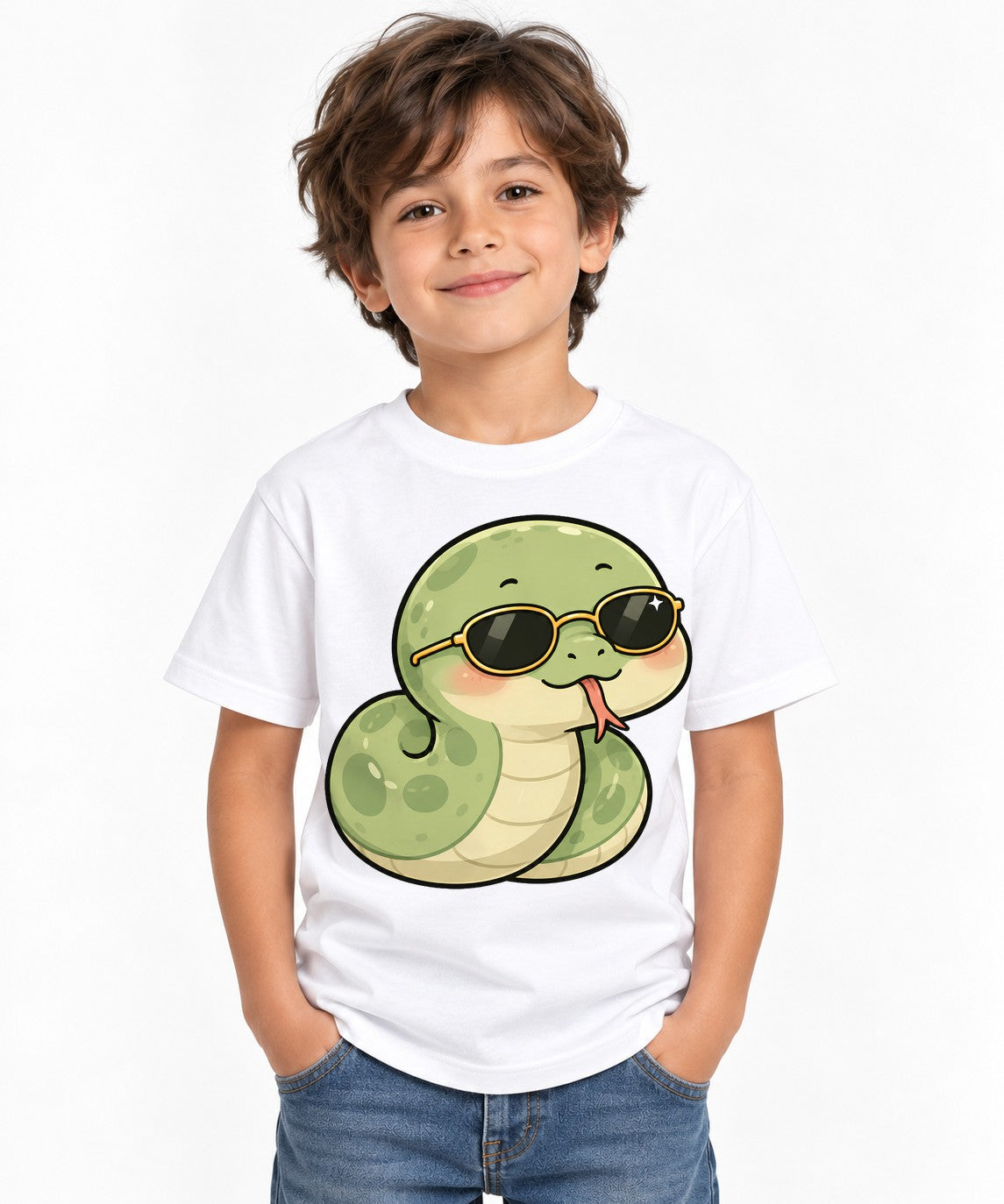Cool Snake - White