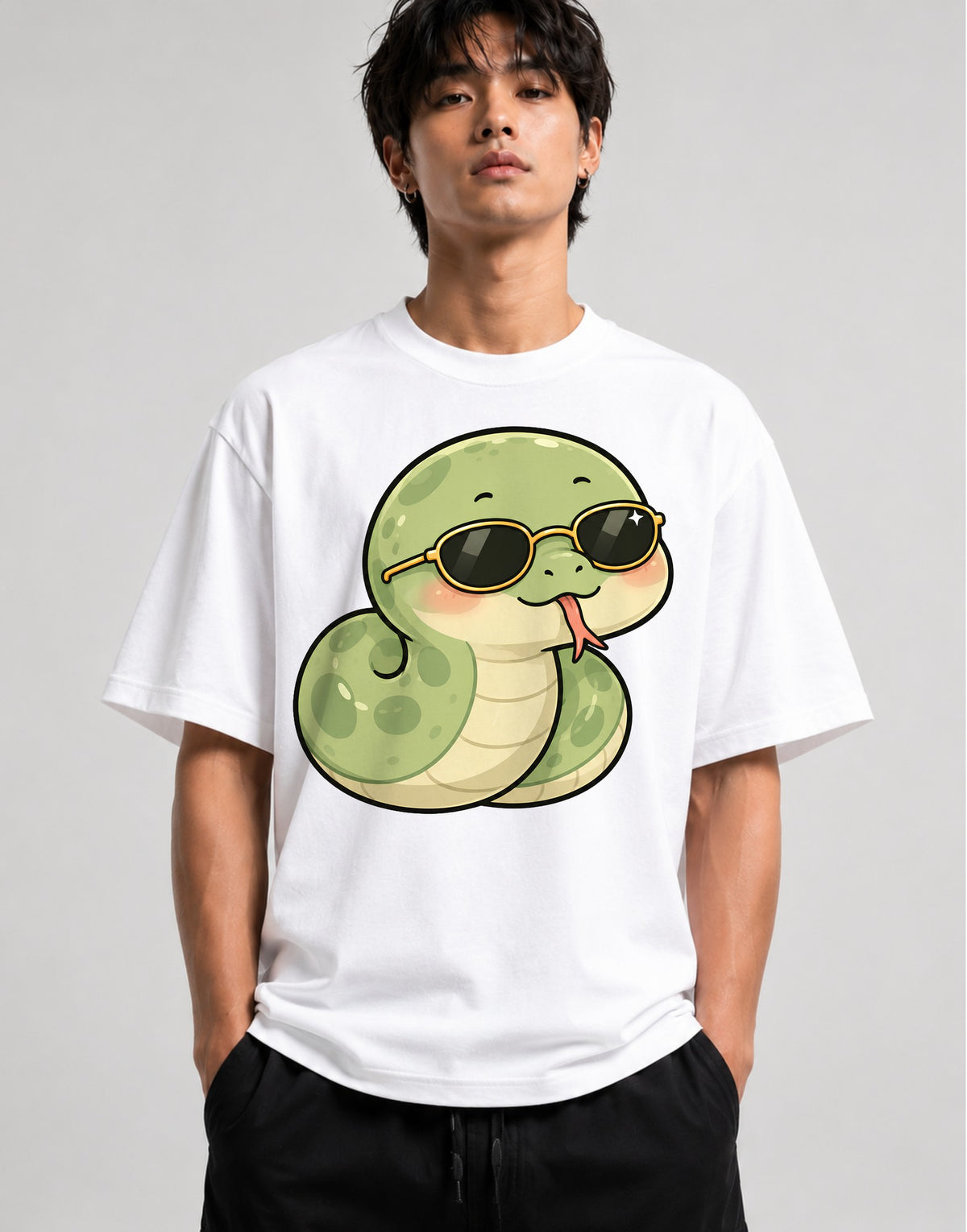 Cool Snake - White