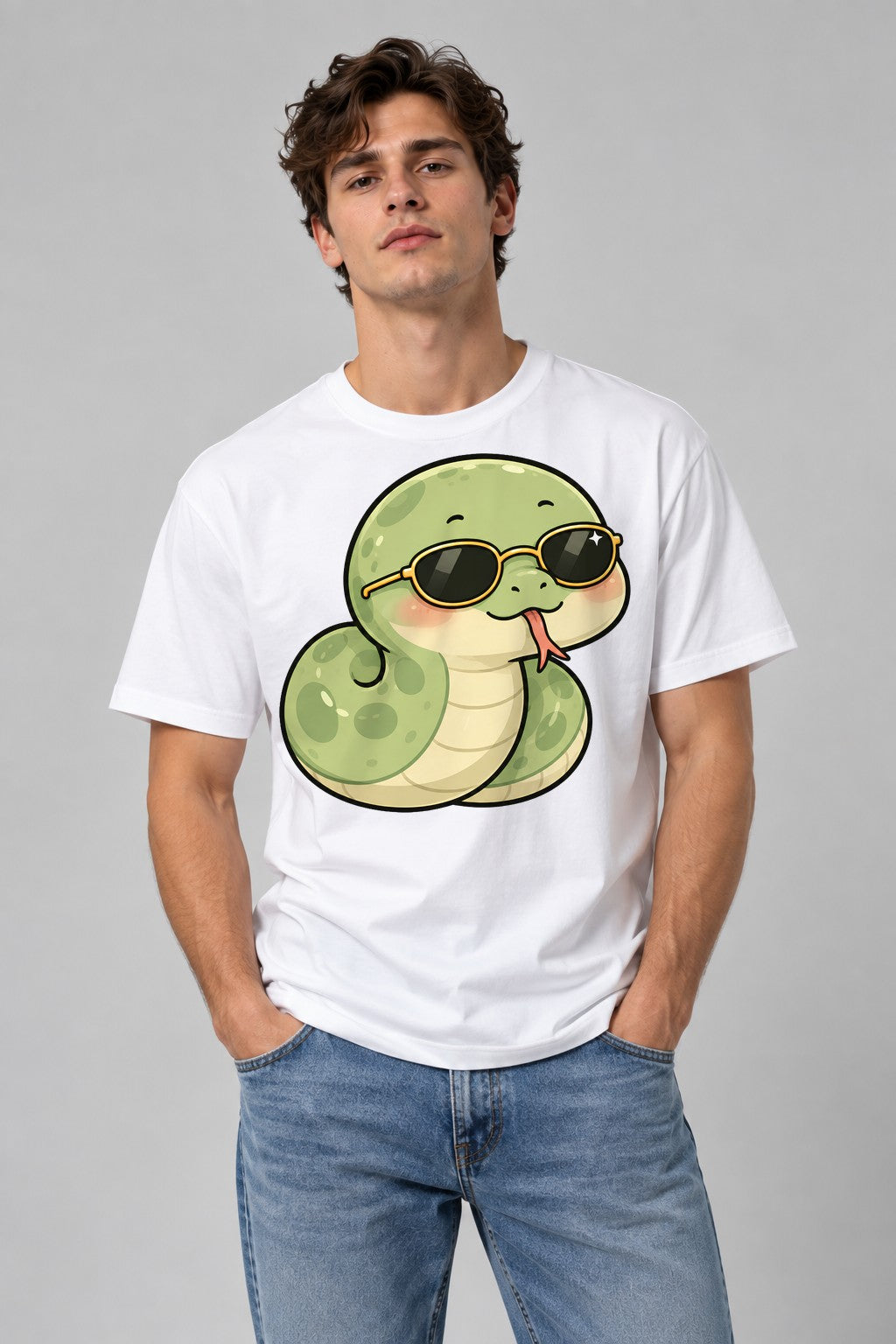 Cool Snake - White