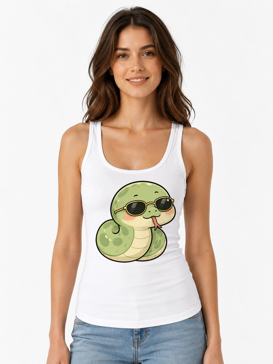 Cool Snake - White