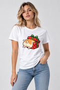 Corgi Christmas Gift - White