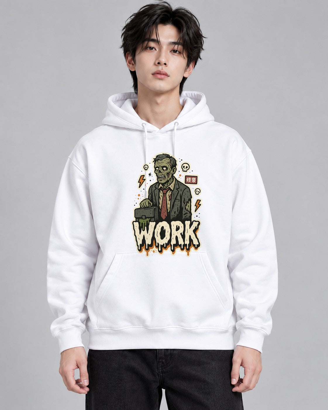 Corpse Clock Puncher - White