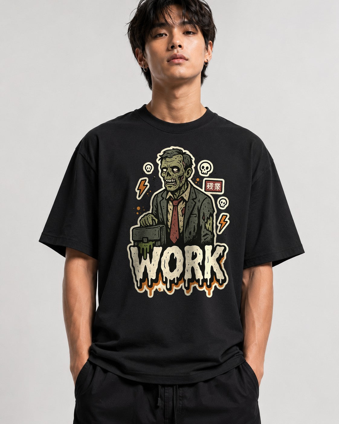Corpse Clock Puncher - Black
