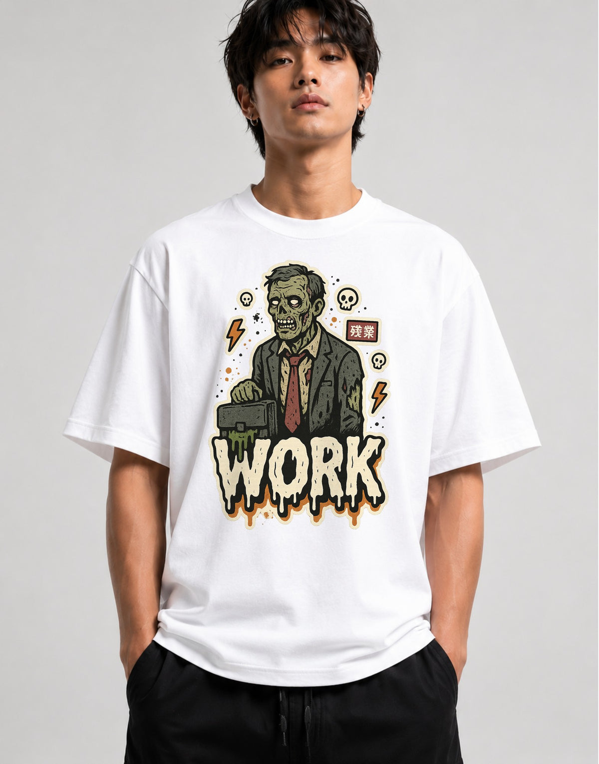 Corpse Clock Puncher - White