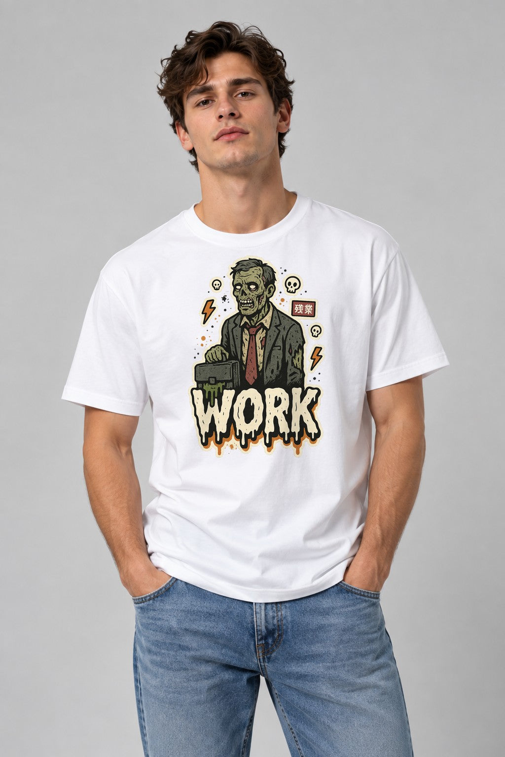 Corpse Clock Puncher - White
