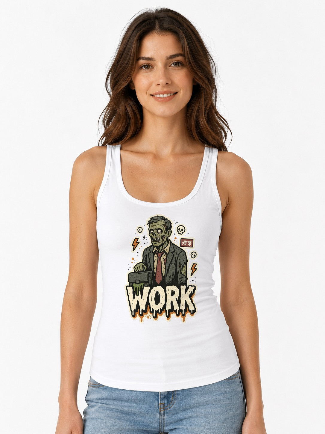 Corpse Clock Puncher - White