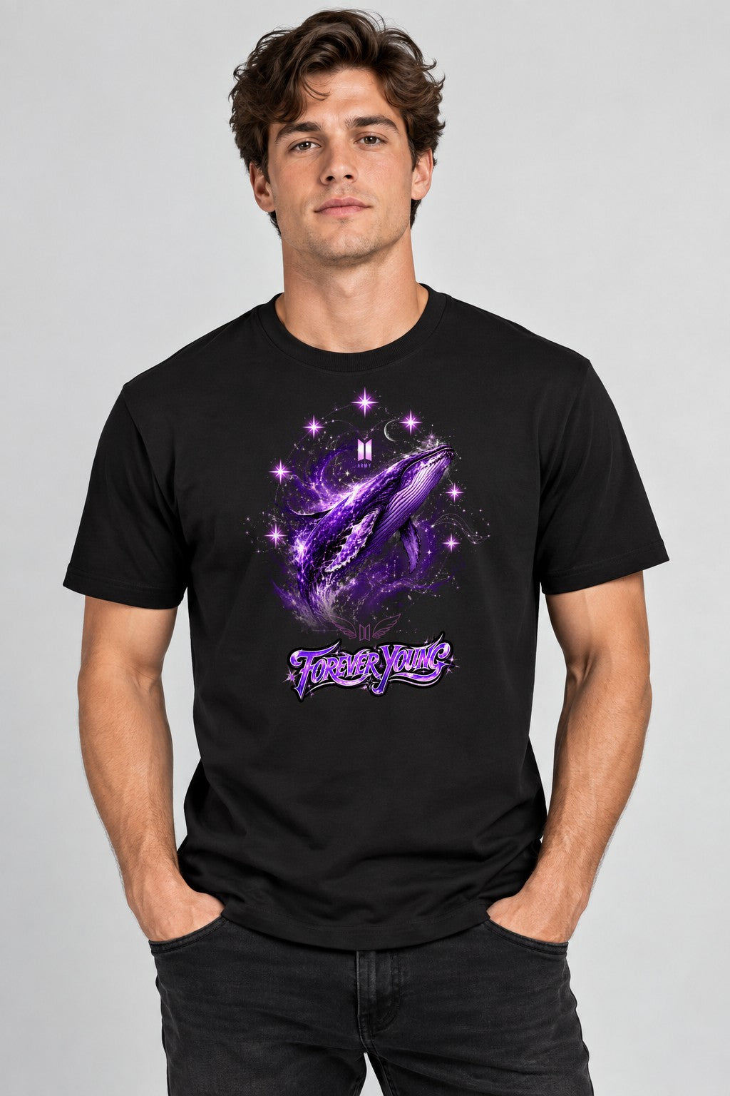 Cosmic Whale Dream - Black