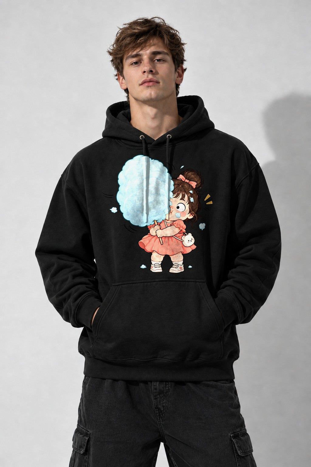Cotton Candy Girl - Black