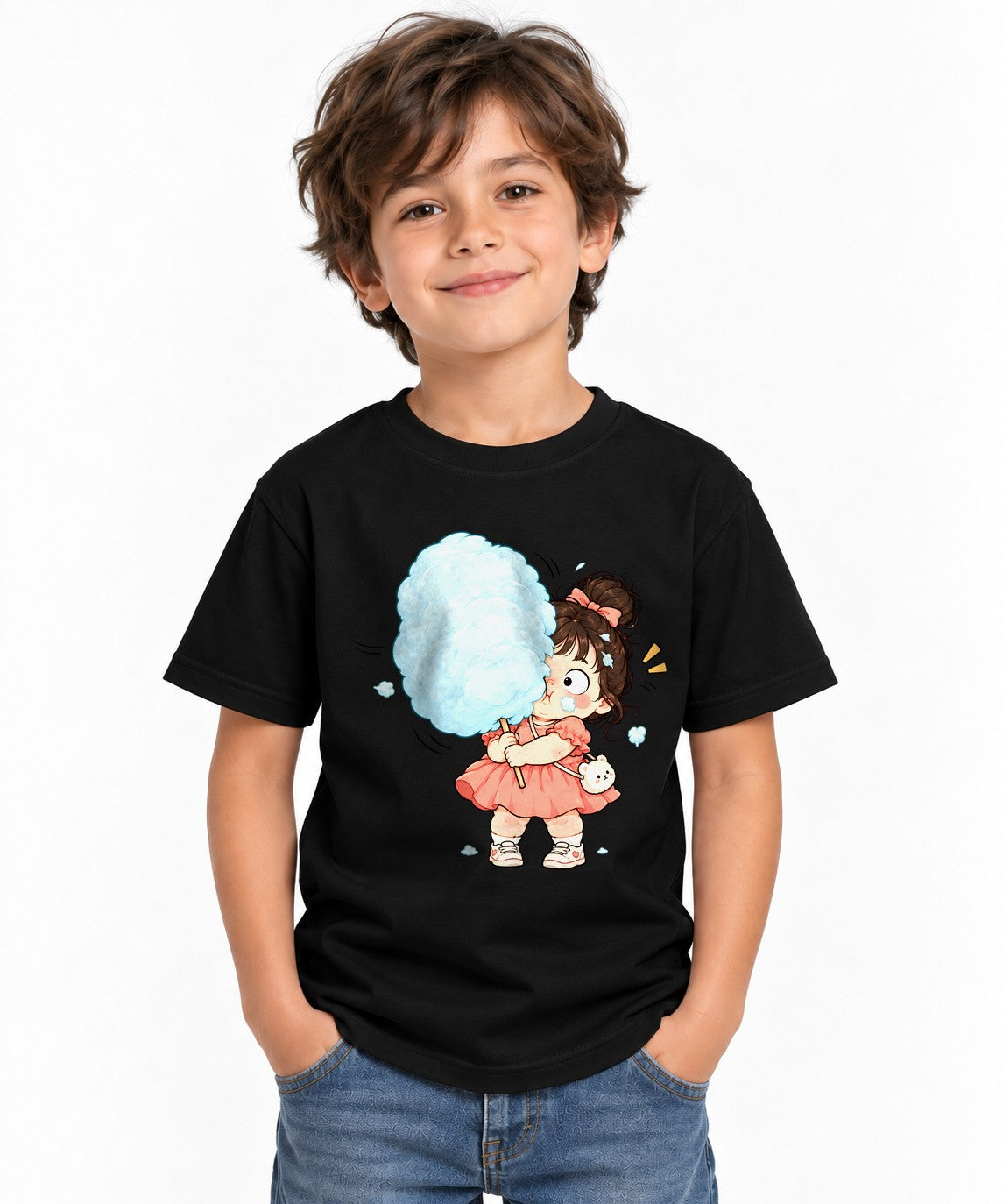 Cotton Candy Girl - Black