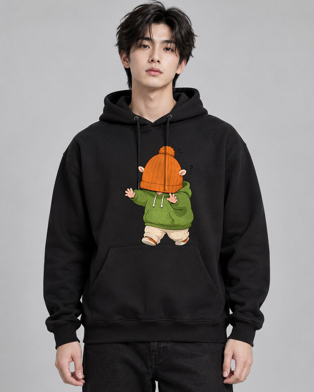 Cozy Beanie Kid - Black
