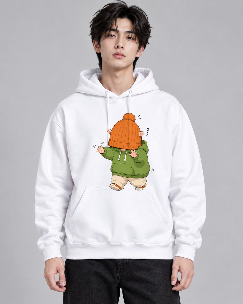 Cozy Beanie Kid - White