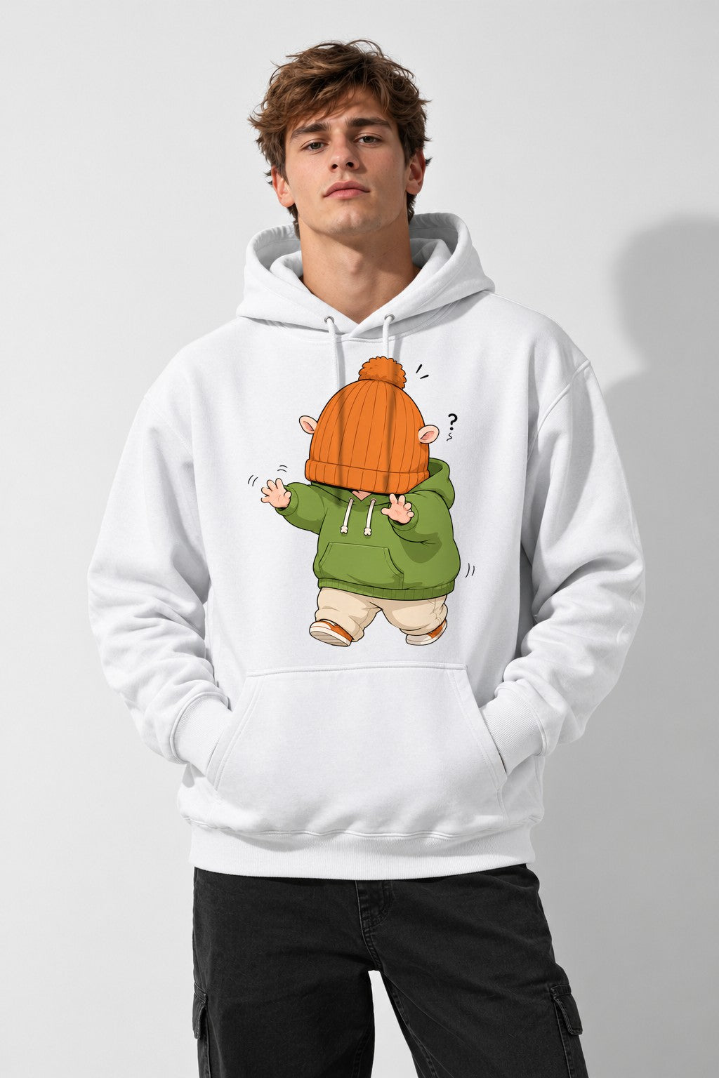 Cozy Beanie Kid - White
