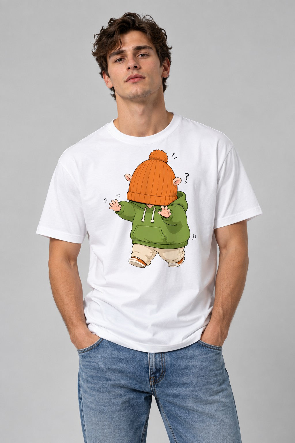 Cozy Beanie Kid - White