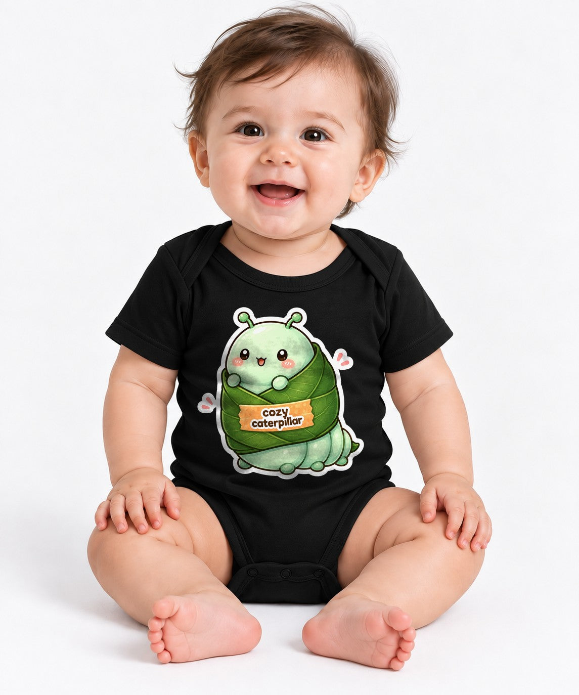 Cozy Caterpillar - Black