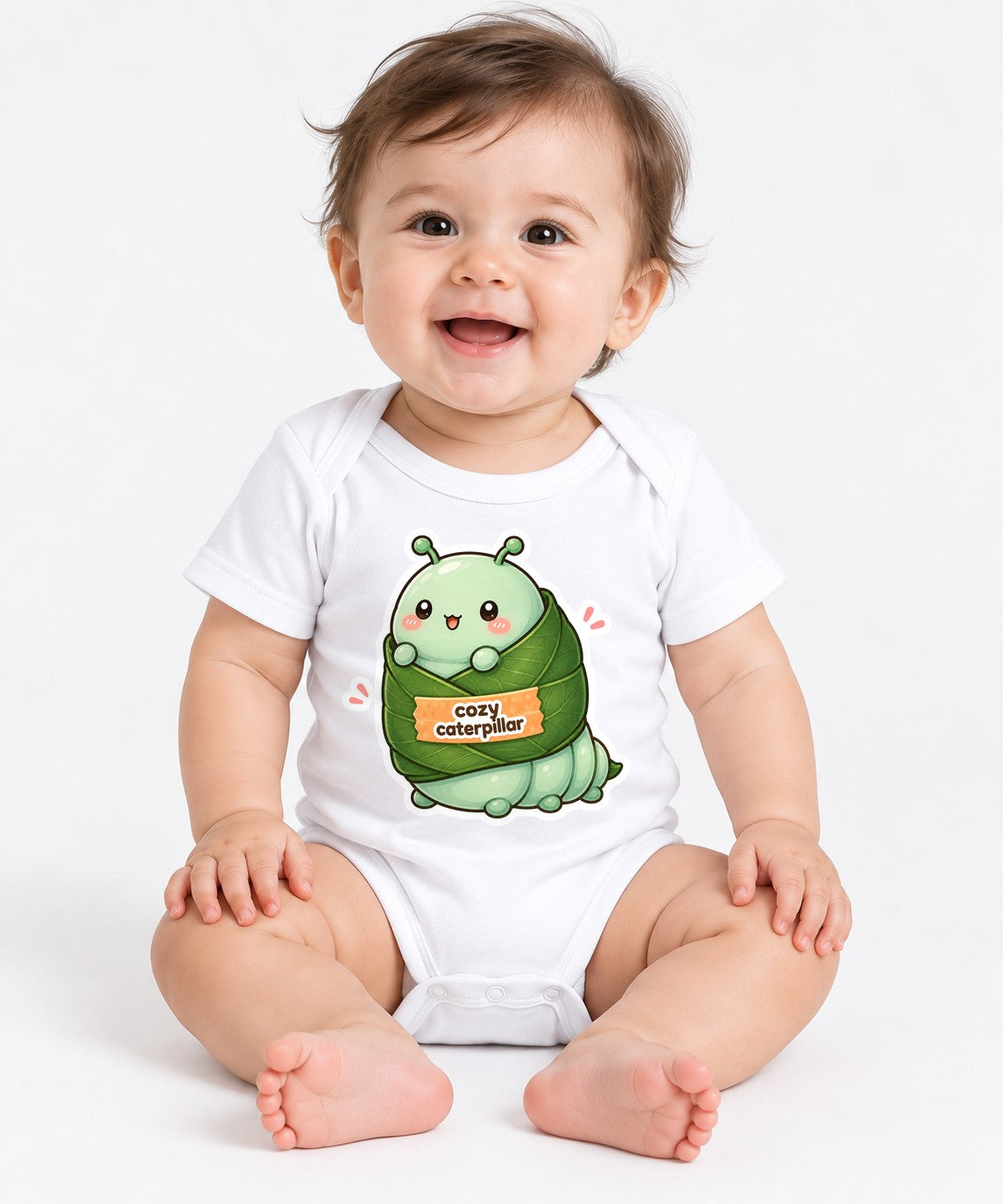 Cozy Caterpillar - White