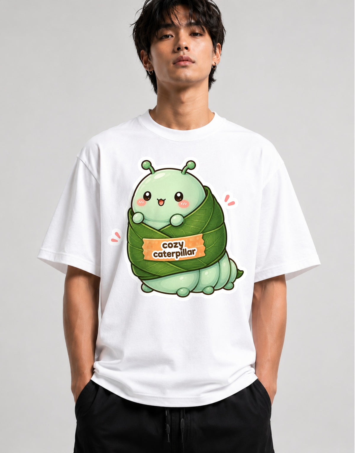 Cozy Caterpillar - White