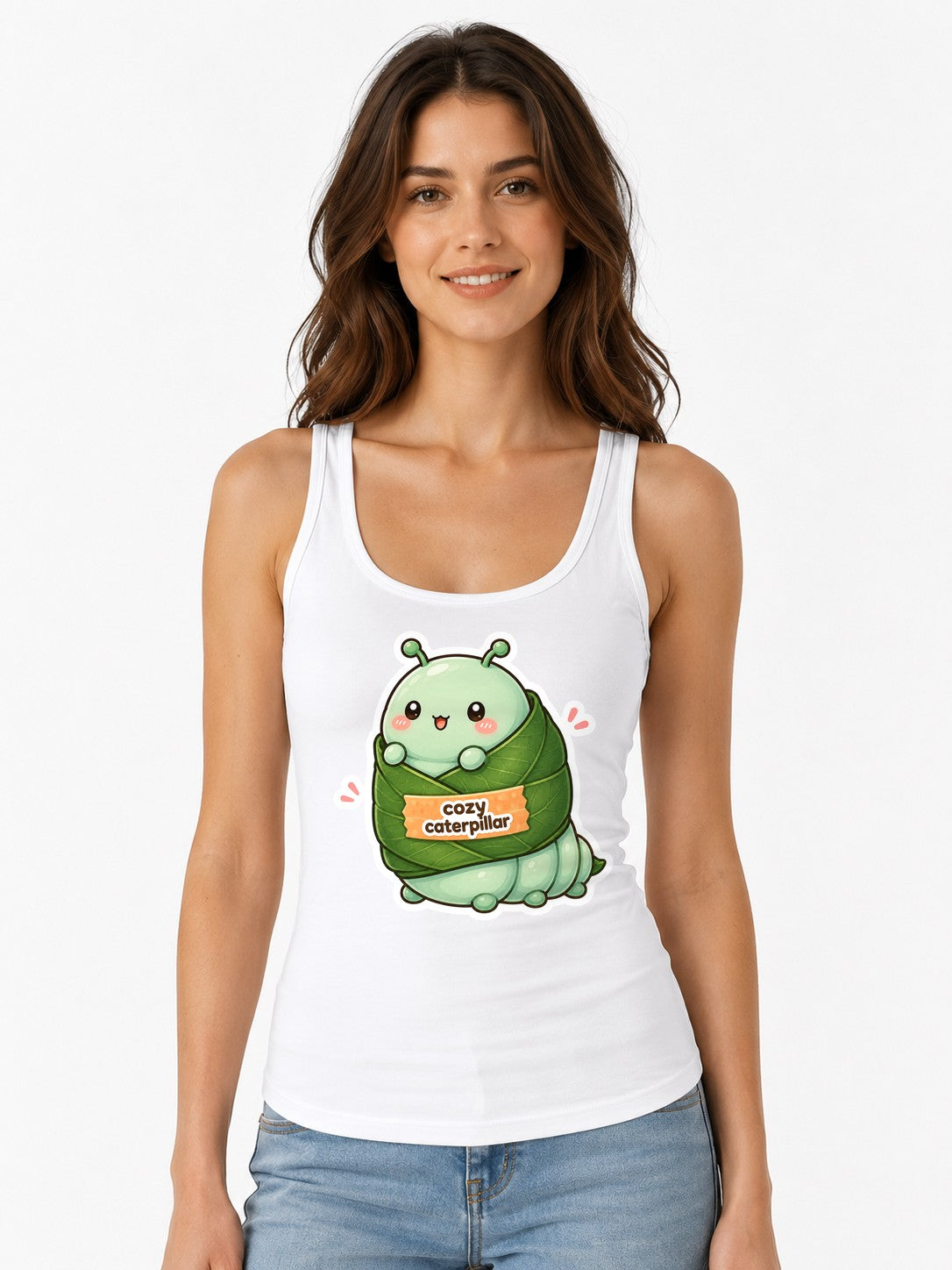 Cozy Caterpillar - White