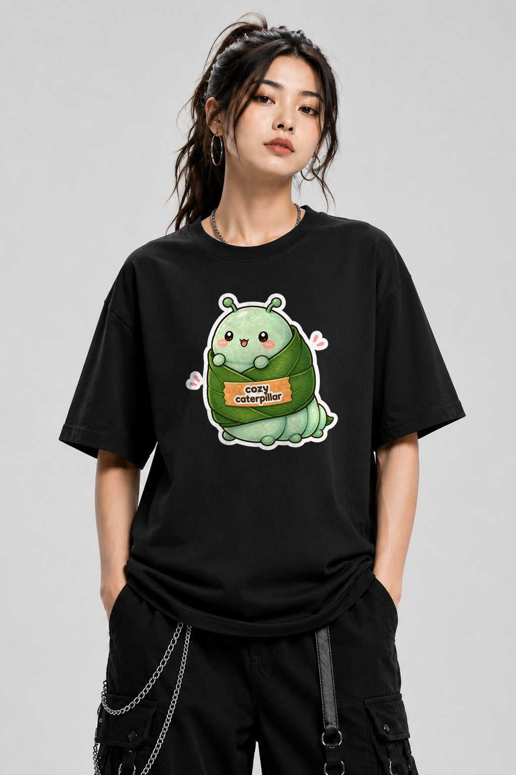 Cozy Caterpillar - Black